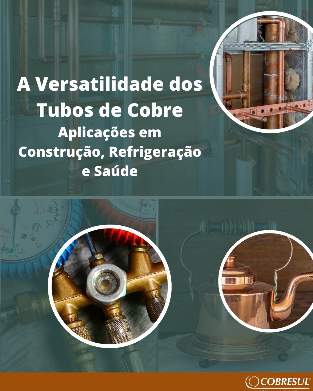 A Versatilidade dos Tubos de Cobre: Aplicações em Construção, Refrigeração e Saúde